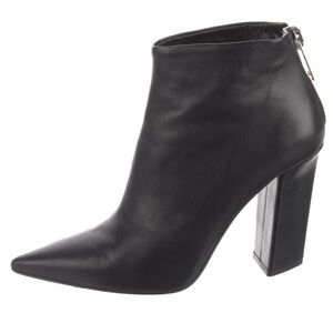 Like new Tamara Mellon “Moto” black ankle bootie